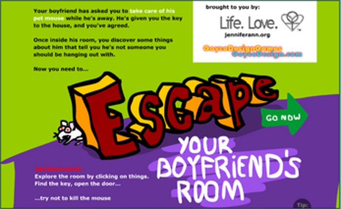 Escape Your Boyfriend's Room (2008) Image