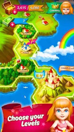 Queen Quest - Match 3 Puzzle screenshot
