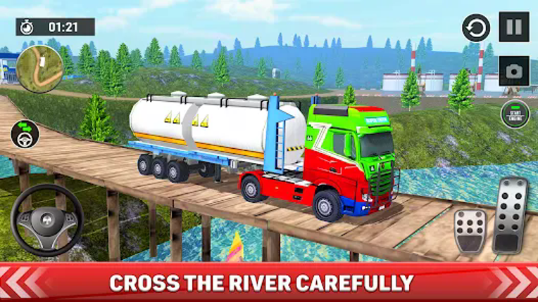 Oil Truck Games: Driving Games screenshot