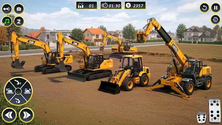 Excavator Sim 3D Construction screenshot