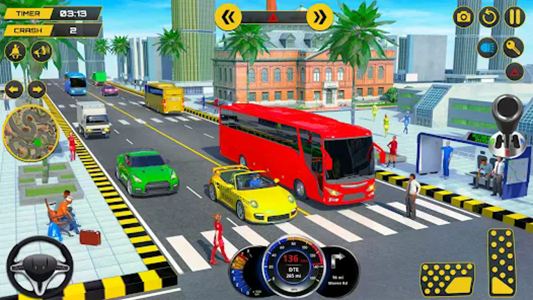 Taxi Games: City Car Driving screenshot