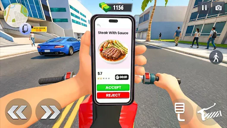 Street Food Delivery Sim Games Image