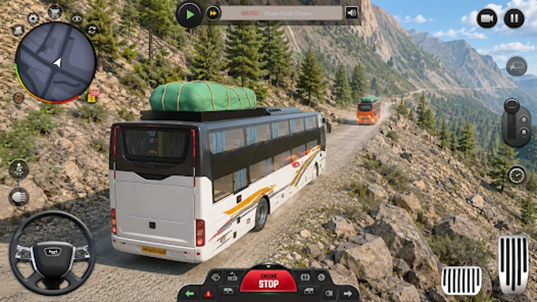 City Bus Games 3D Coach Bus Image