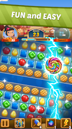 Candy Sweet Story:Match3Puzzle screenshot