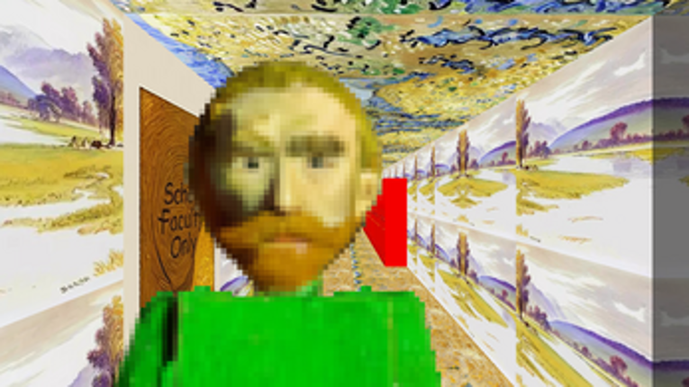 Baldi's Basic's With Only Using Ai For Textures screenshot