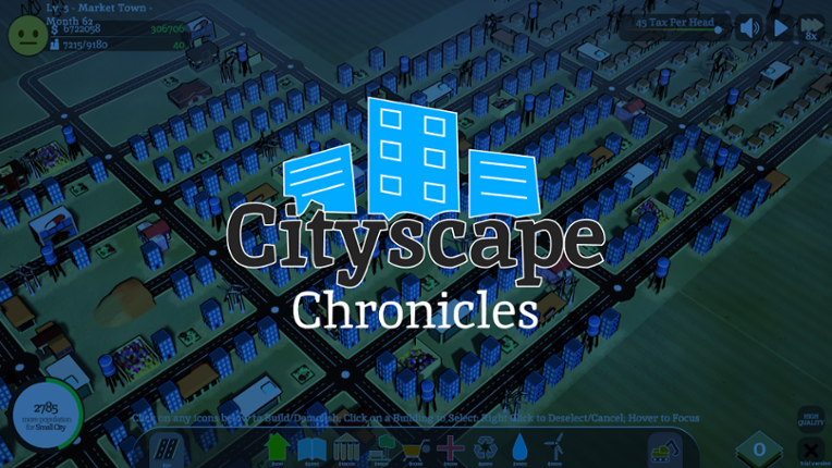 Cityscape Chronicles Game Cover