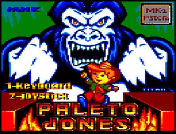 Paleto Jones (Amstrad) screenshot