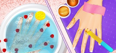 Girly Nail Art Salon Image