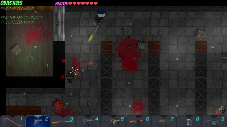 The house with too many zombies in it screenshot