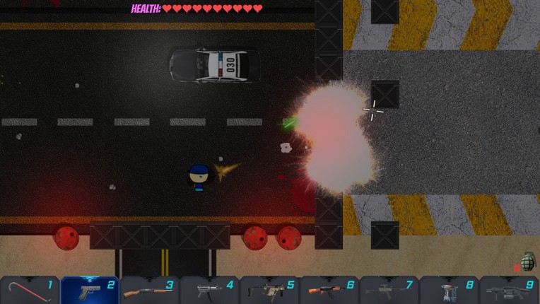 The house with too many zombies in it screenshot