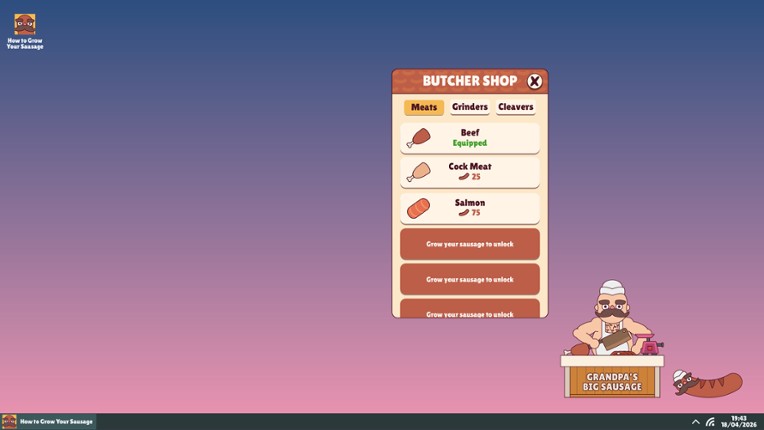 How to Grow Your Sausage screenshot