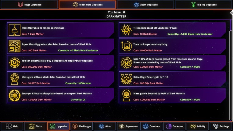 Incremental Mass Rewritten screenshot