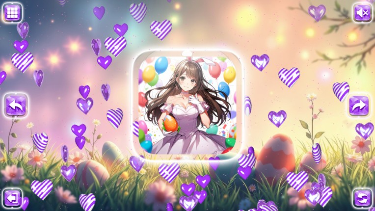 Lovely Anime Puzzle: Easter screenshot
