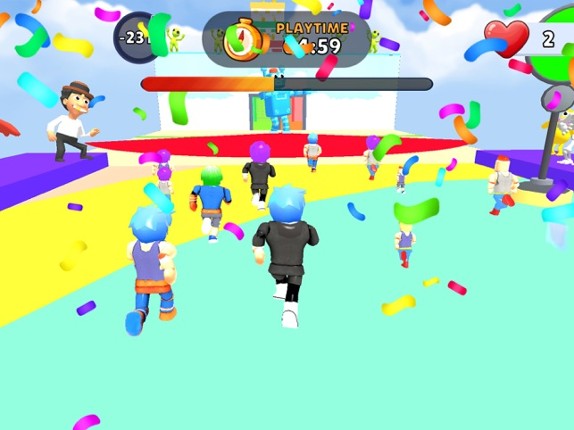 Rich Robi Lava Game screenshot