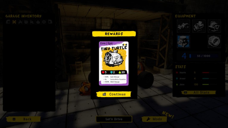 SCHROTT: Roguelike Racer screenshot