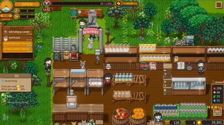 Sky End Market screenshot