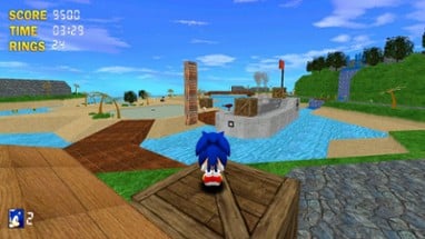 Sonic the Hedgehog 3D Image