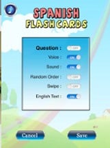 Spanish Baby Flash Cards Image