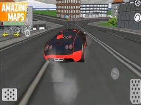 Sport Car Driving: City Advent Image