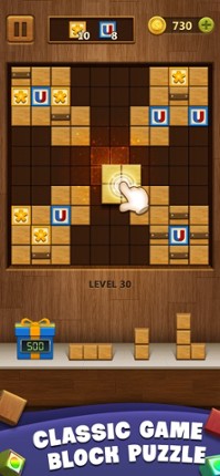 Wood Block Puzzle* screenshot