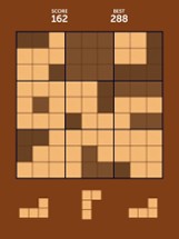 Wood Block Puzzle - Grid Fill Image