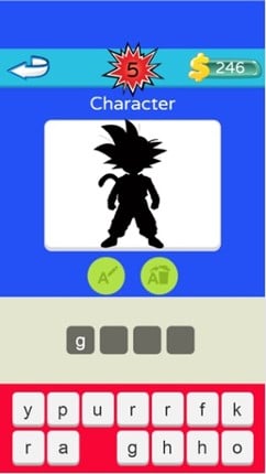 Anime Manga and Cartoon Character Shadow Quiz - Guess The Popular Super Hero, Classic Comic and People Picture from TV Show, Movie Channel and Film screenshot