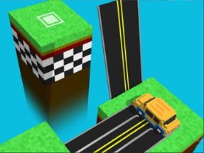 Blocky Taxy ZigZag Image