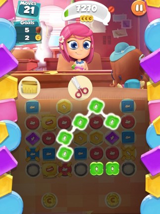 Buttons Match 3 Puzzle Game: Crazy Color.s Link.ing Mania and Infinite Blast Adventure screenshot
