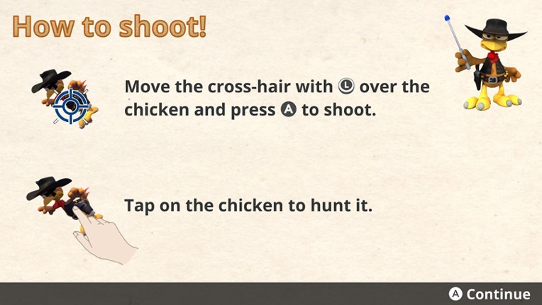Crazy Chicken: Wanted Image