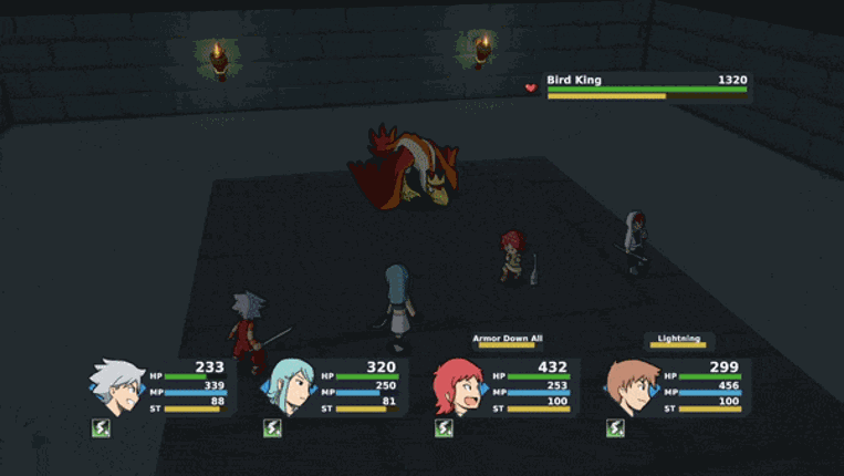 Crystal Story: The Hero and the Evil Witch screenshot