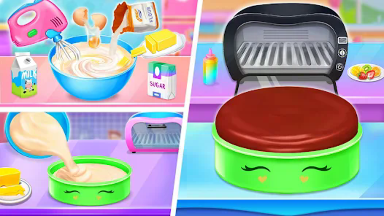Sweet IceCream Cake Maker Game screenshot