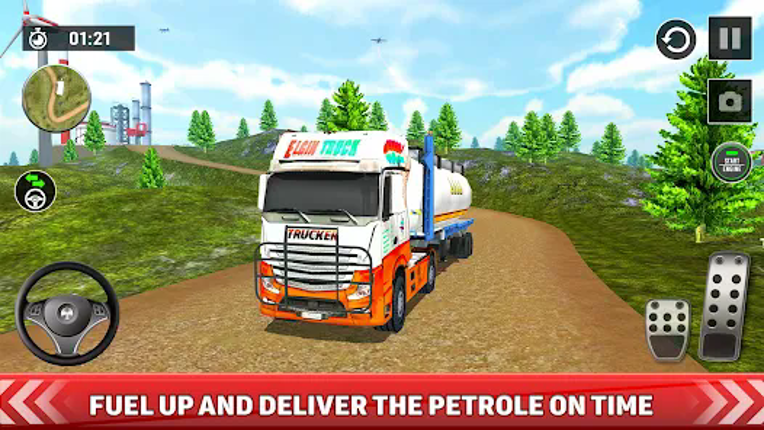 Oil Truck Games: Driving Games screenshot