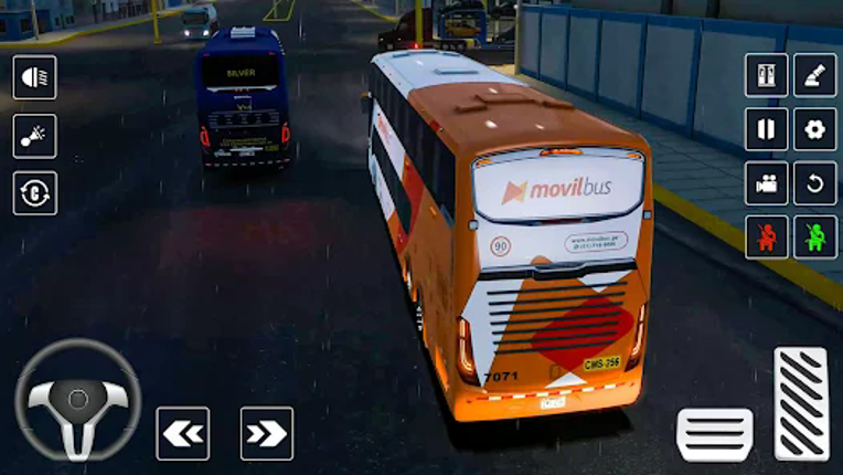 City Bus Driving US Bus Games screenshot