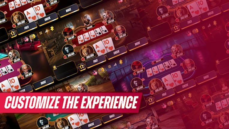 Hold'Em All Texas Omaha Poker screenshot