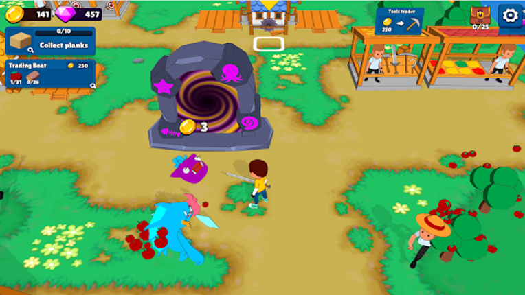 Misland: Crafting and Building screenshot