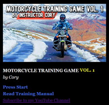 Motorcycle Training Game Vol. 1 Image