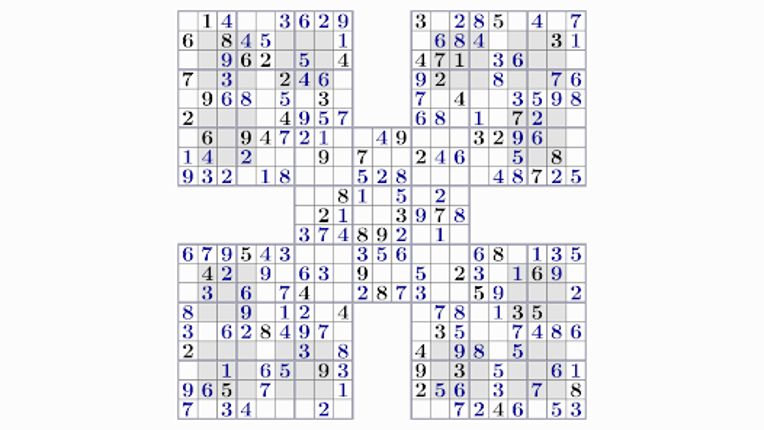 Vistalgy® Sudoku screenshot