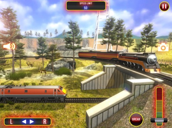 Indian Train Driving Games screenshot