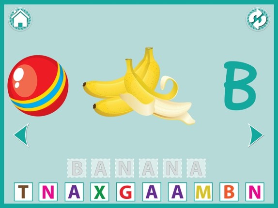 Kids Learn spelling ABC Alphabets &amp; Letters free Game screenshot