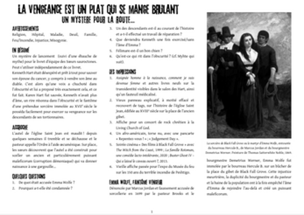 La vengeance est un plat qui se mange brûlant, et le mythe de Ce qui rit dans l’obscurité screenshot