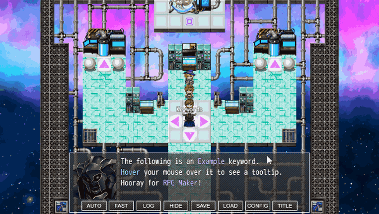 Message Keywords plugin for RPG Maker MZ Image