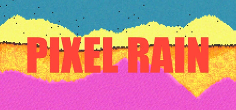 Pixel Rain Image
