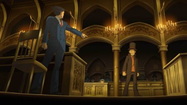 Professor Layton vs Phoenix Wright Image