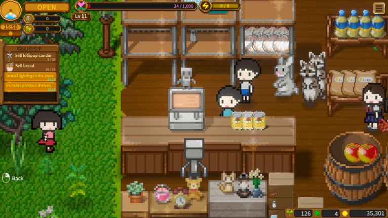 Sky End Market screenshot