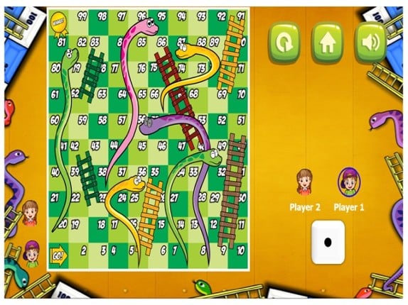 Snakes and Ladders - Play Snake and Ladder game screenshot