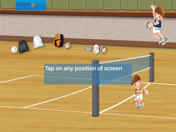 Spike the Volleyballs screenshot