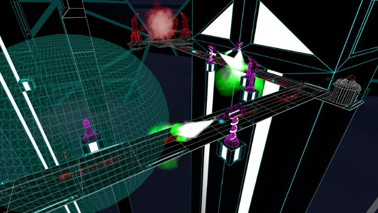 Wireframe Warfare screenshot