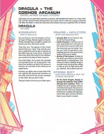 ACWTM CityScapes: Dracula & the Cosmos Arcanum Image