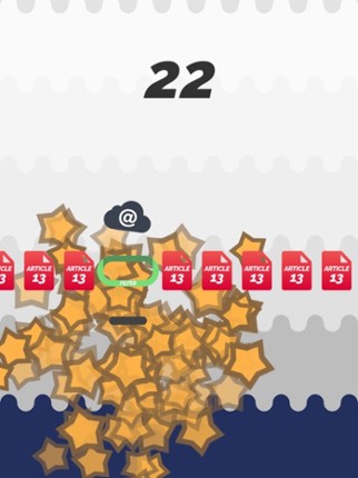 Article 13 Upload-Filter Game screenshot