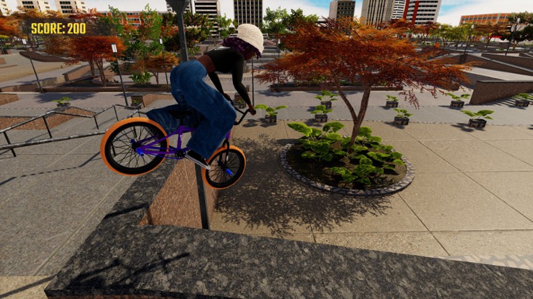 BMX CITY RUN screenshot